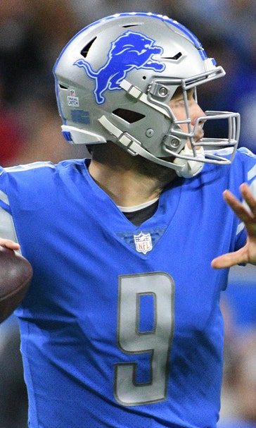 Matthew Stafford calms rough waters for Lions